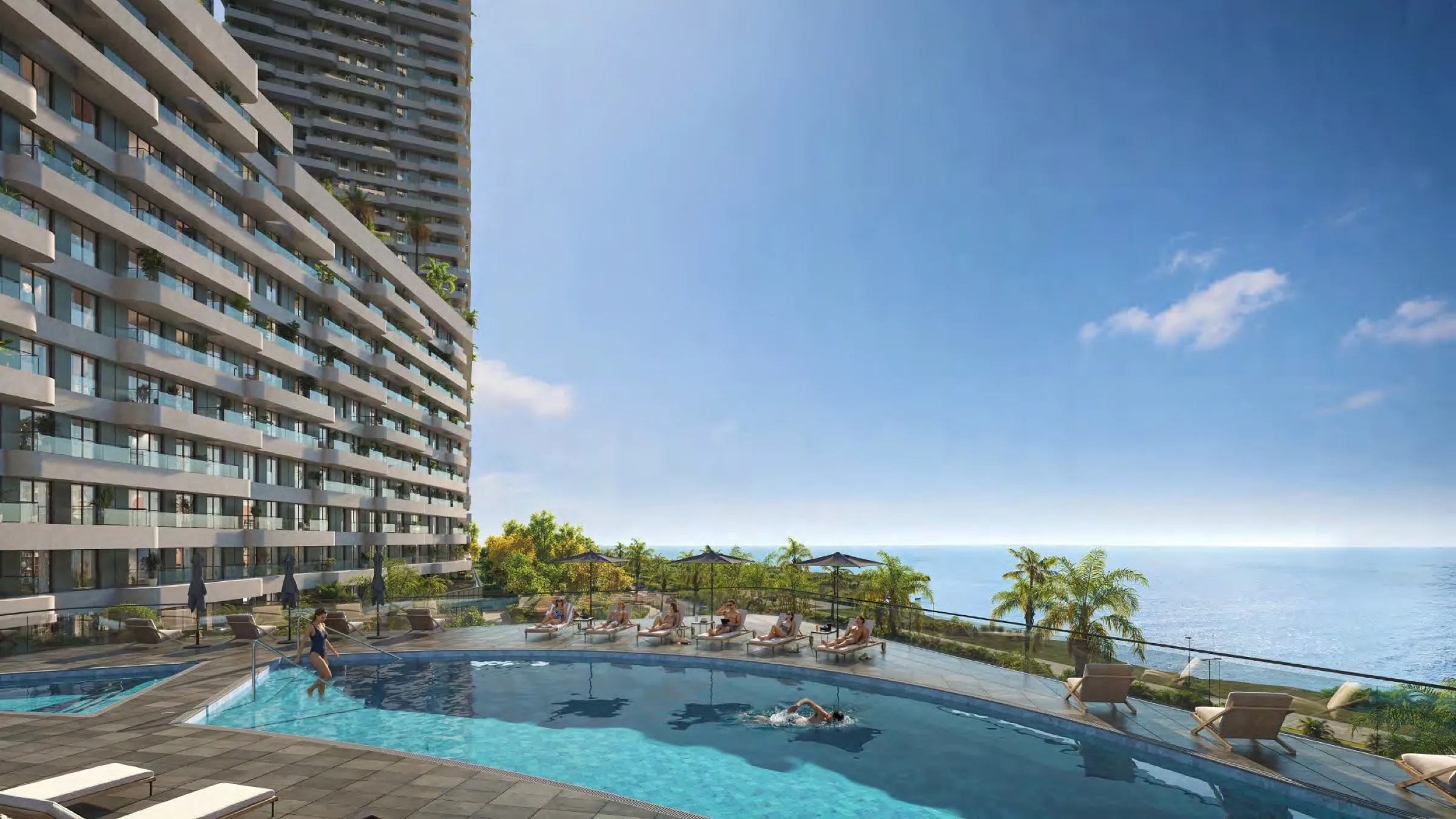 Coralia · Infinity pool